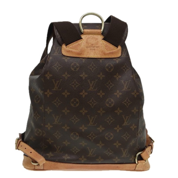 LOUIS VUITTON Monogram Montsouris GM Backpack M51135 LV Auth yk14185 - Picture 2 of 16